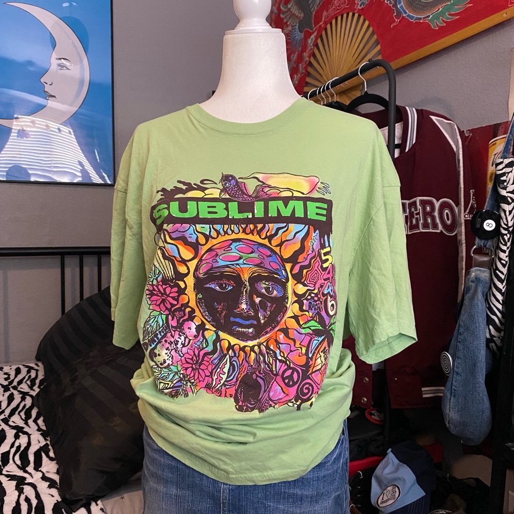 Sublime Graphic Tee in Green